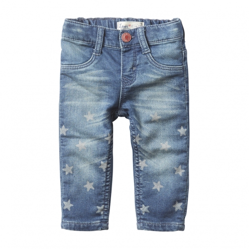 Baby Girls Soft Starflee Jeans with Stars. Levi's Kids