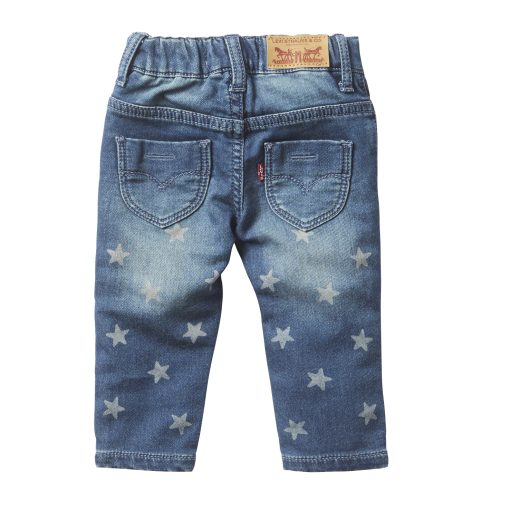 Baby Girls Soft Starflee Jeans with Stars, Levi's Kids