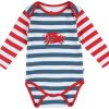Pig Stripe Baby Bodysuit